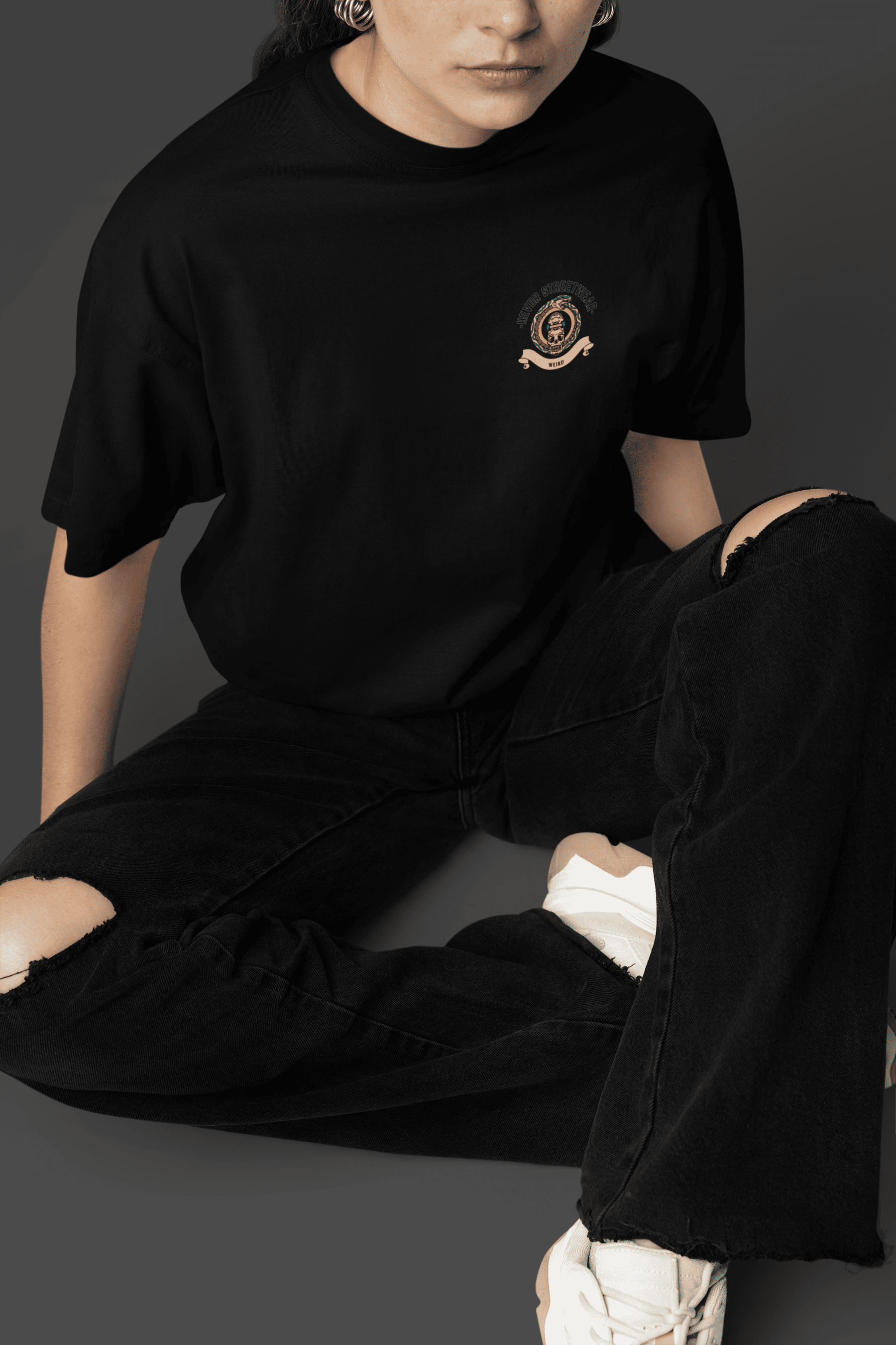 Camiseta Oversized Tshirt Hevor Tarot Final Universe