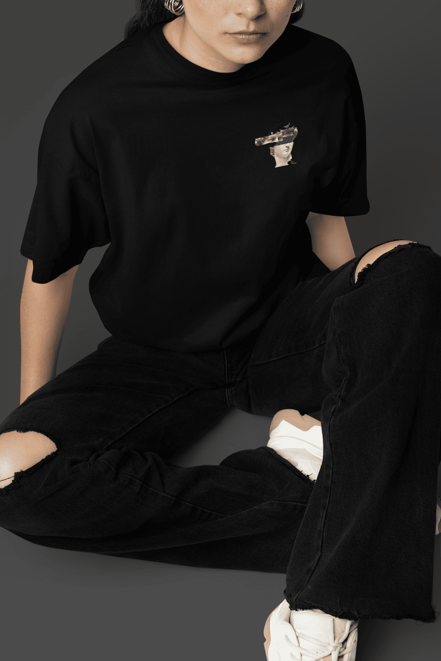 Camiseta Oversized Tshirt Hevor Despojada Renascense