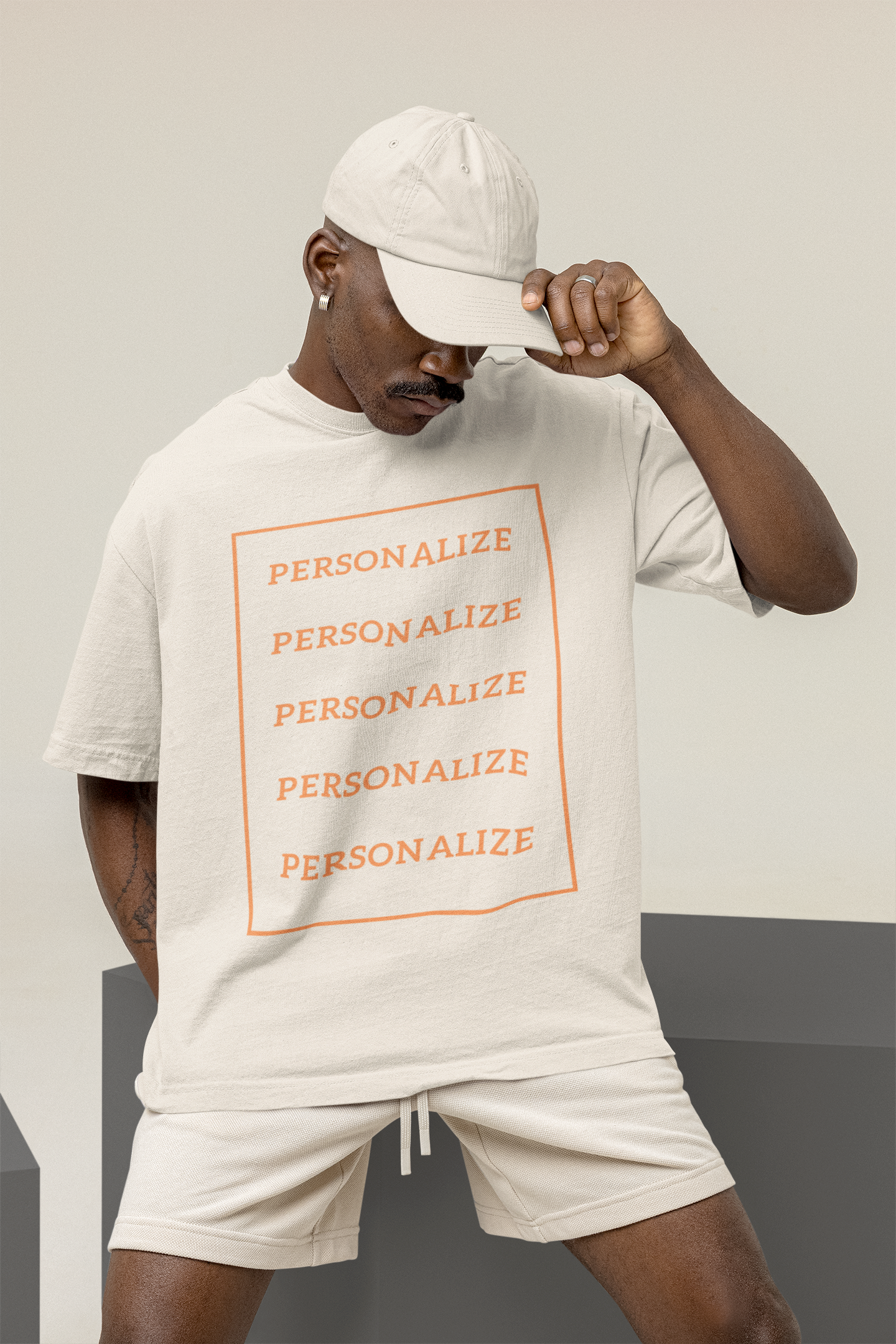 Personalize sua Camiseta Oversized Hevor
