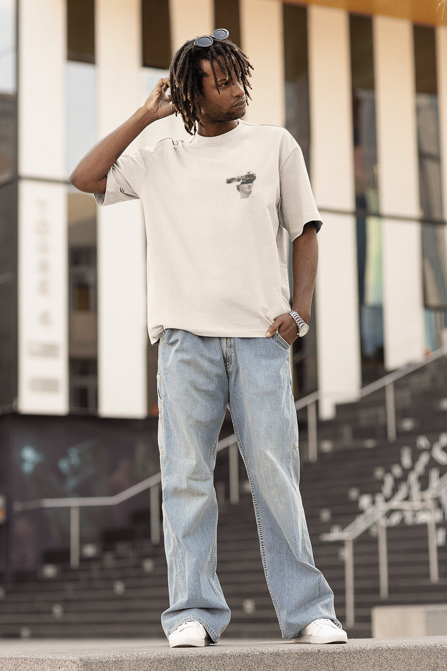 Camiseta Oversized Tshirt Hevor Despojada Renascense