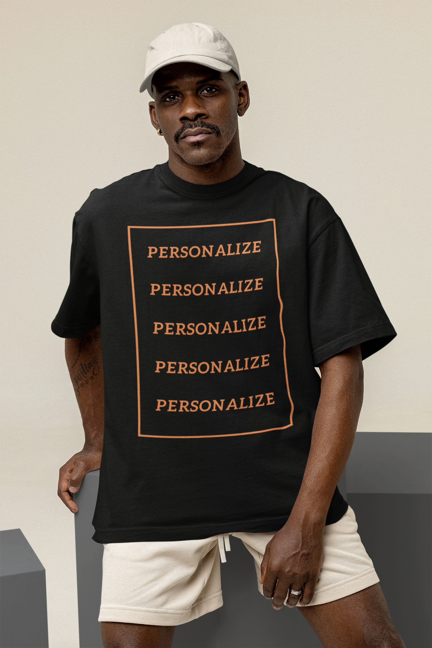 Personalize sua Camiseta Oversized Hevor