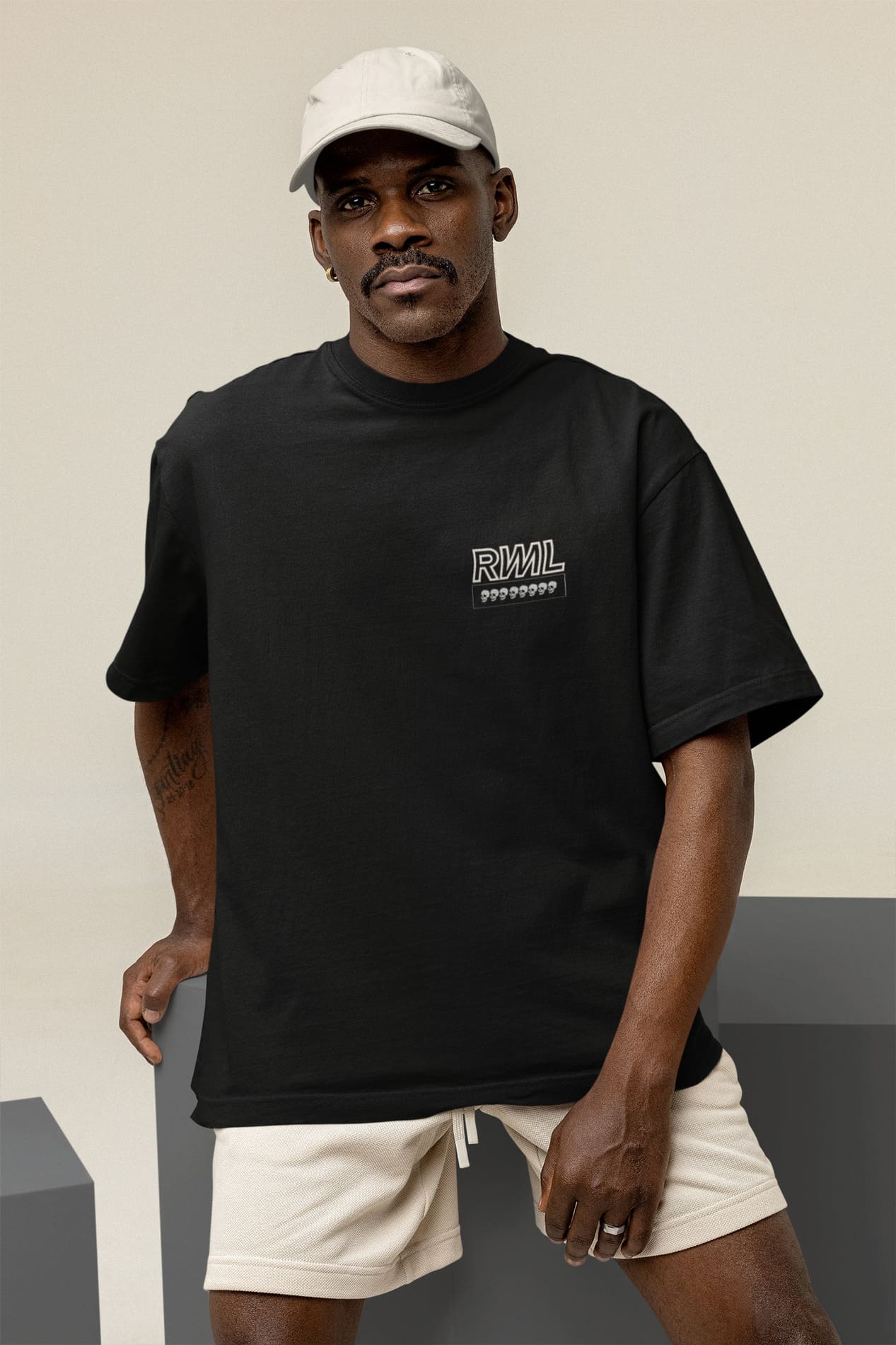 Camiseta Oversized Tshirt Hevor Gorilla