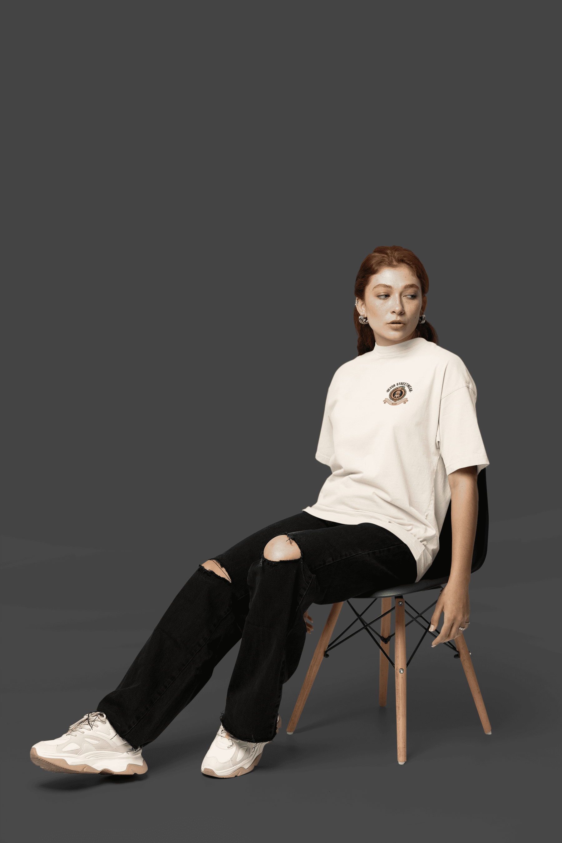 Camiseta Oversized Tshirt Hevor Tarot Chose Bee