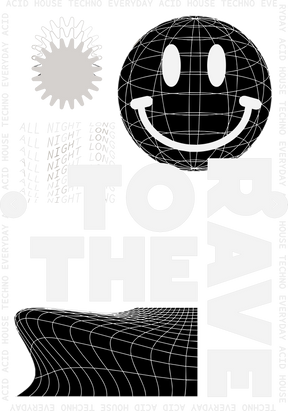 Camiseta Oversized Drop Typography To The Have Hevor