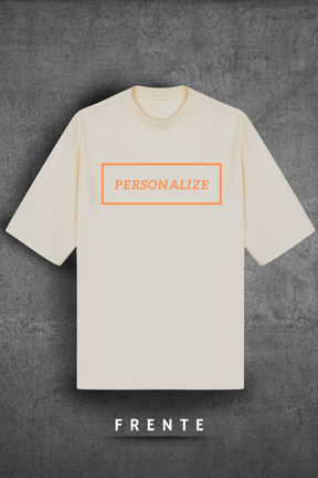 Personalize sua Camiseta Oversized Hevor