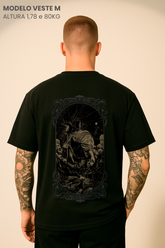 Camiseta Oversized Tshirt Hevor Tarot Final Universe