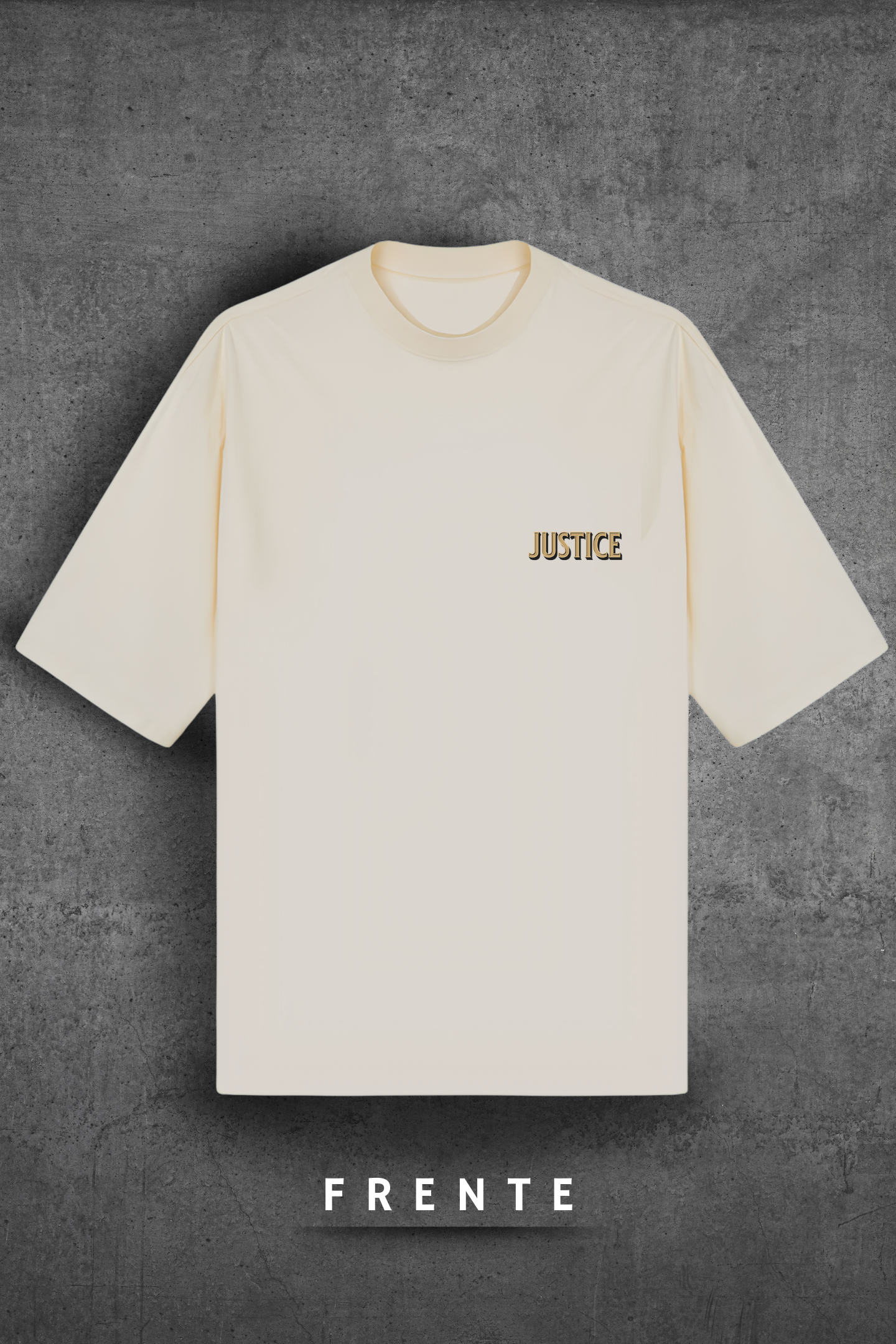 Camiseta Oversized Tshirt Hevor Tarot Justice