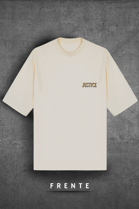 Camiseta Oversized Tshirt Hevor Tarot Justice