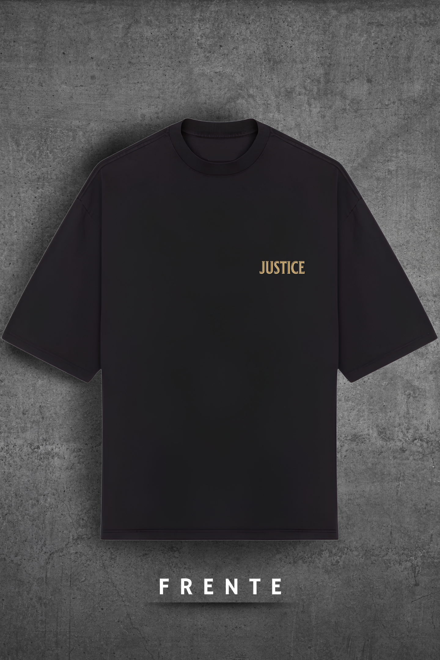 Camiseta Oversized Tshirt Hevor Tarot Justice