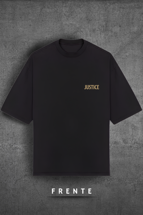 Camiseta Oversized Tshirt Hevor Tarot Justice