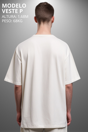 Camiseta Oversized Tshirt Hevor Despojada Serenidade