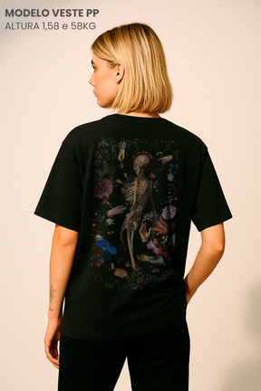 Camiseta Oversized Tshirt Hevor Tarot A Vida é um Sonho