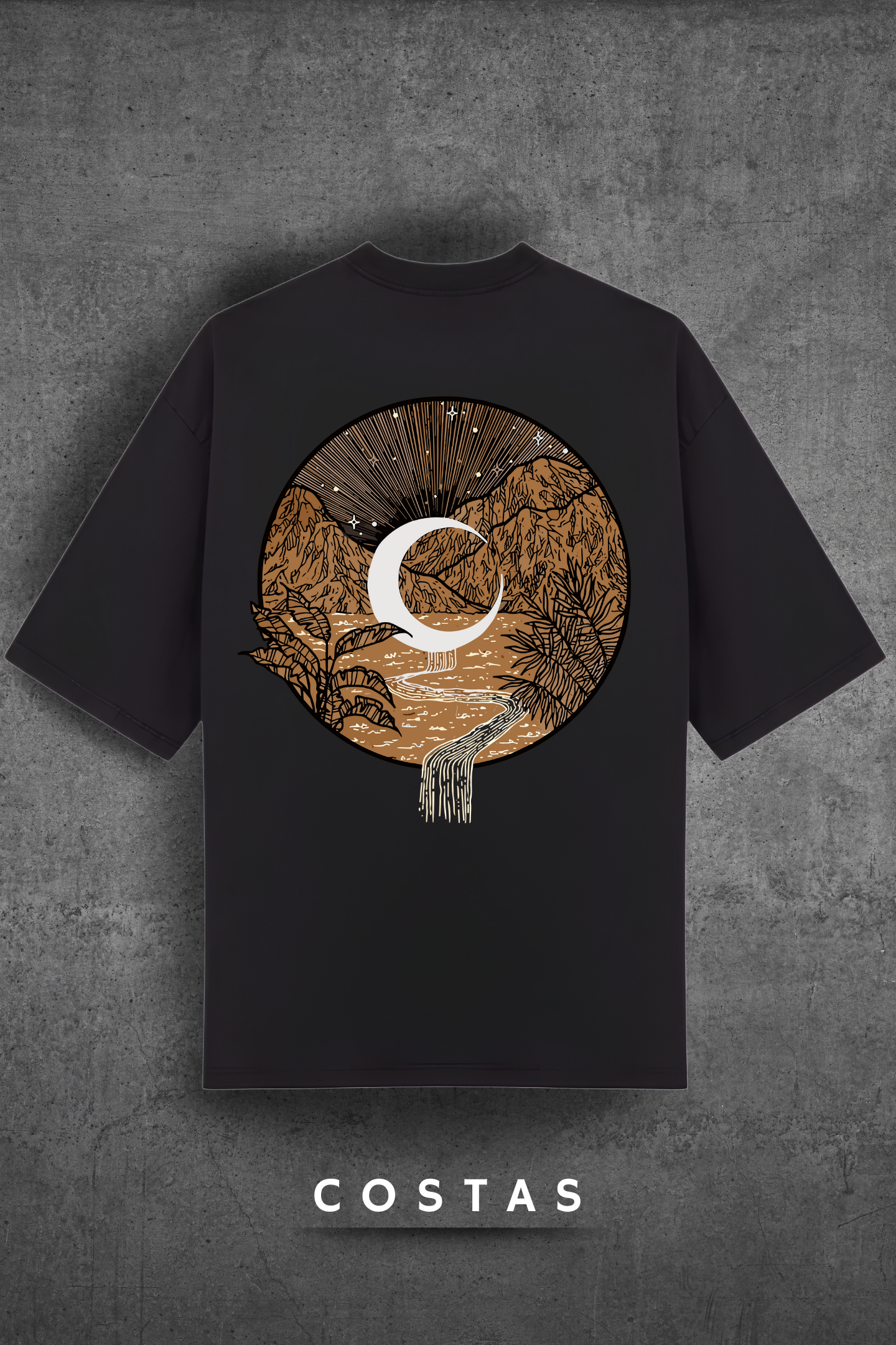 Camiseta Oversized Tshirt Hevor Exclusive Nigth