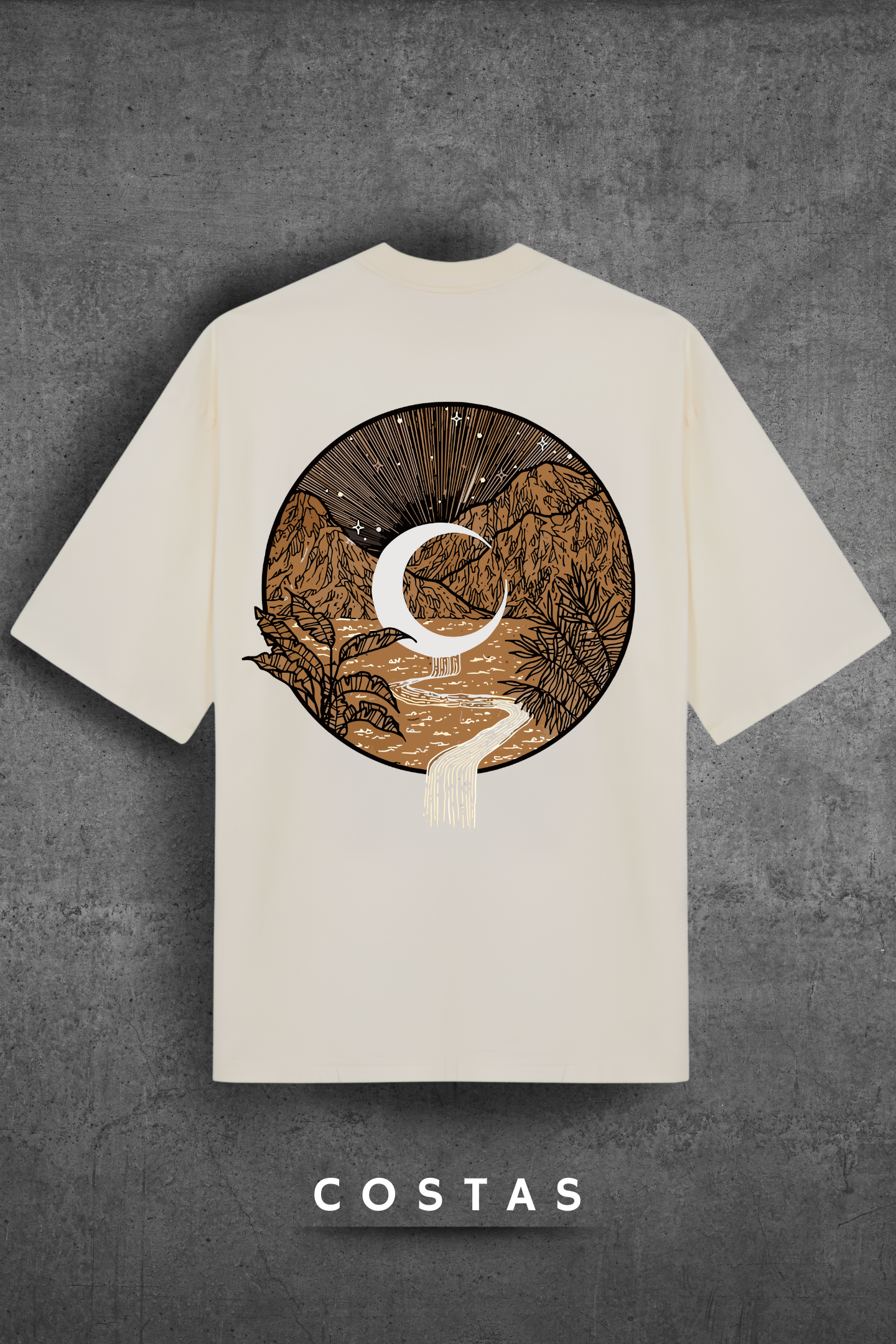 Camiseta Oversized Tshirt Hevor Exclusive Nigth