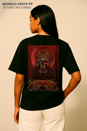Camiseta Oversized Tshirt Hevor Tarot King