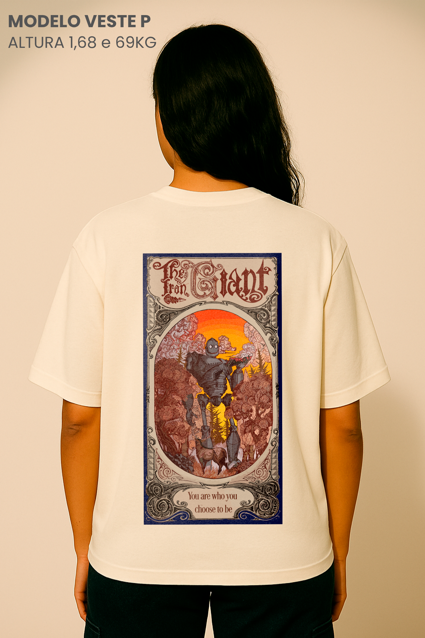Camiseta Oversized Tshirt Hevor Tarot Chose Bee