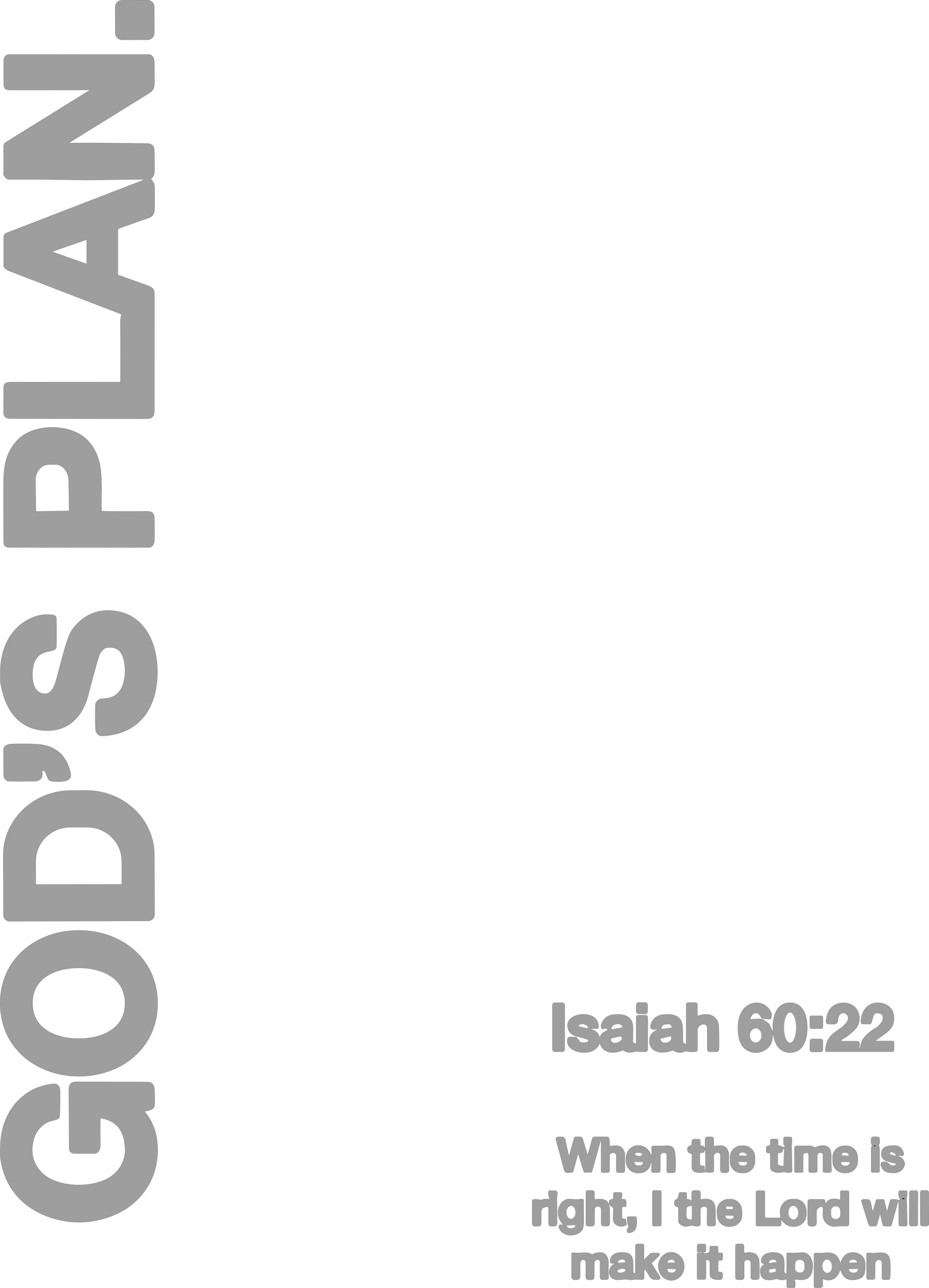 Camiseta Oversized Drop Typography God's Plan Hevor
