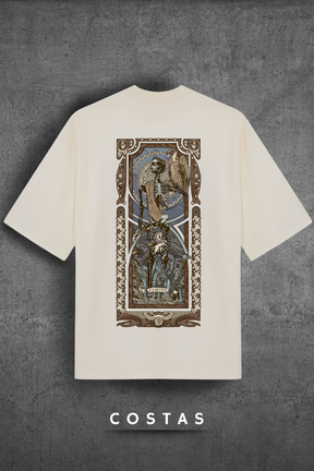Camiseta Oversized Tshirt Hevor Tarot Famine