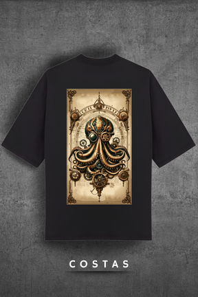 Camiseta Oversized Tshirt Hevor Tarot Kraquen