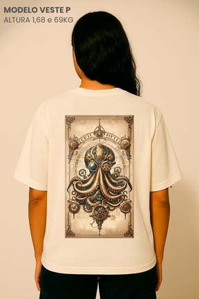 Camiseta Oversized Tshirt Hevor Tarot Kraquen