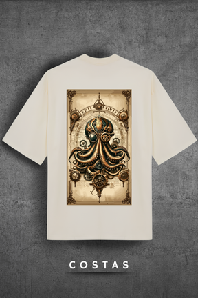Camiseta Oversized Tshirt Hevor Tarot Kraquen