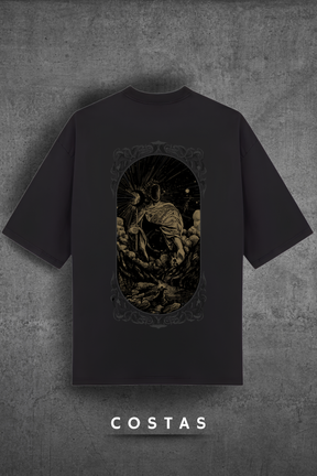 Camiseta Oversized Tshirt Hevor Tarot Final Universe