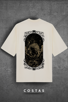 Camiseta Oversized Tshirt Hevor Tarot Final Universe