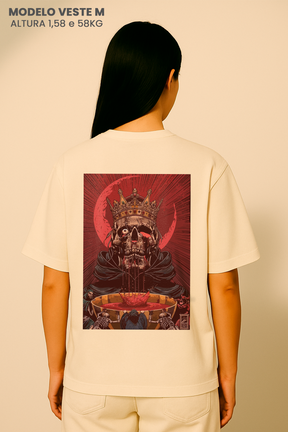 Camiseta Oversized Tshirt Hevor Tarot King
