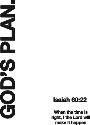 Camiseta Oversized Drop Typography God's Plan Hevor