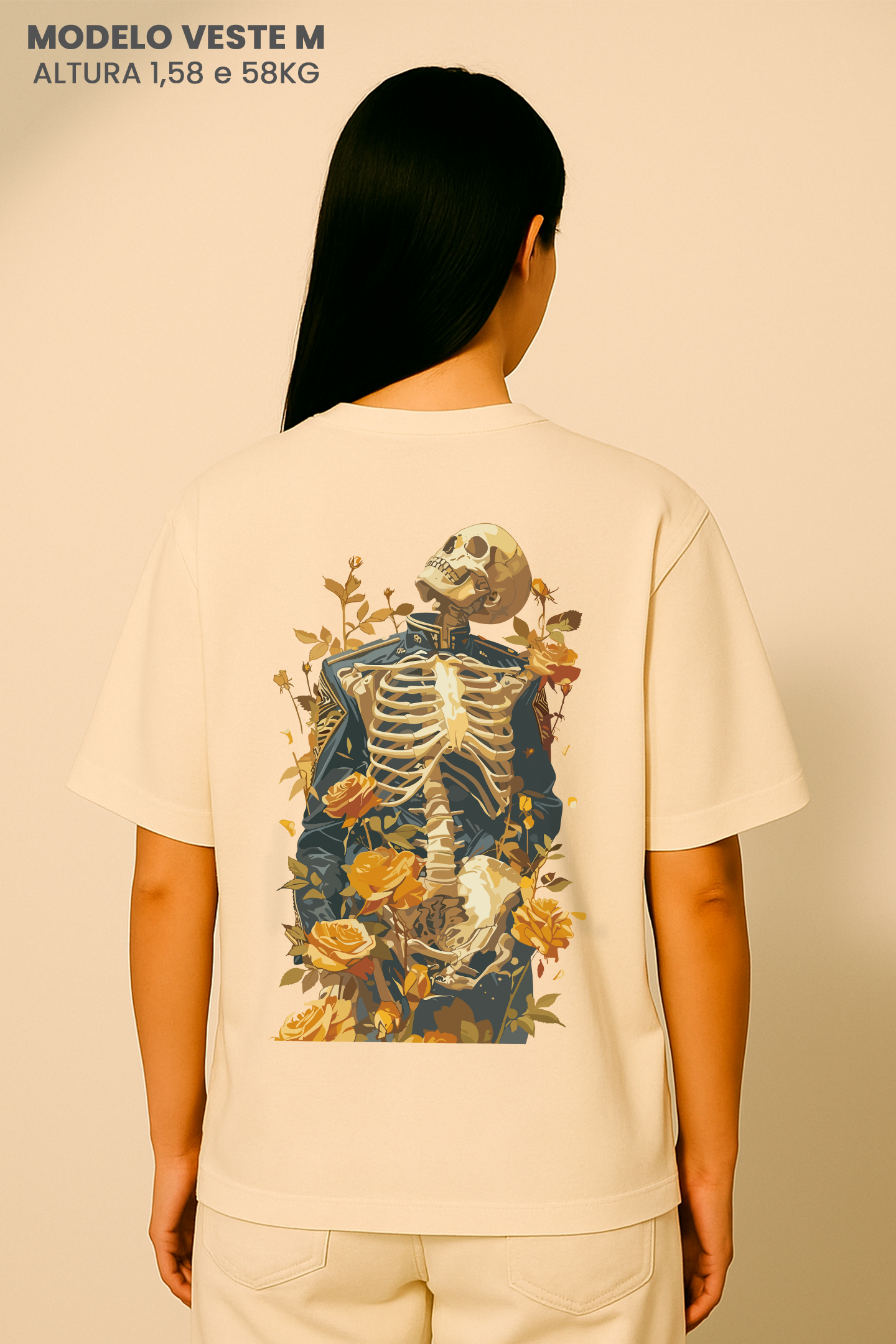 Camiseta Oversized Tshirt Hevor Tarot Sergeant