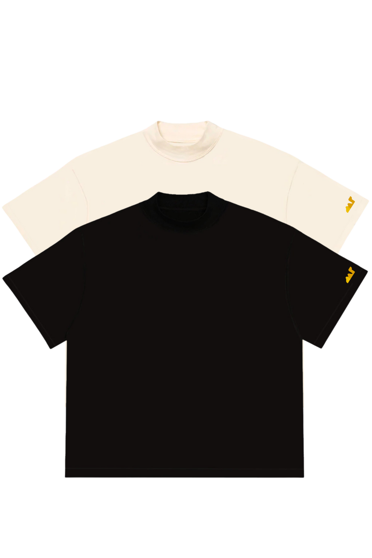 Kit 2 Camisetas Oversized Básica Hevor