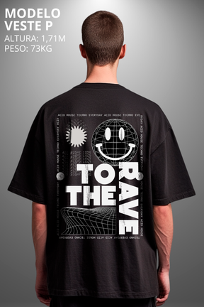 Camiseta Oversized Drop Typography To The Have Hevor