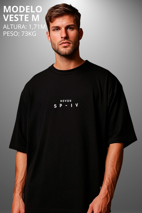 Camiseta Oversized Drop Folclore Brasileiro Saci Pererê Hevor