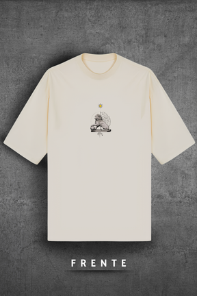 Camiseta Oversized Tshirt Hevor Despojada Serenidade