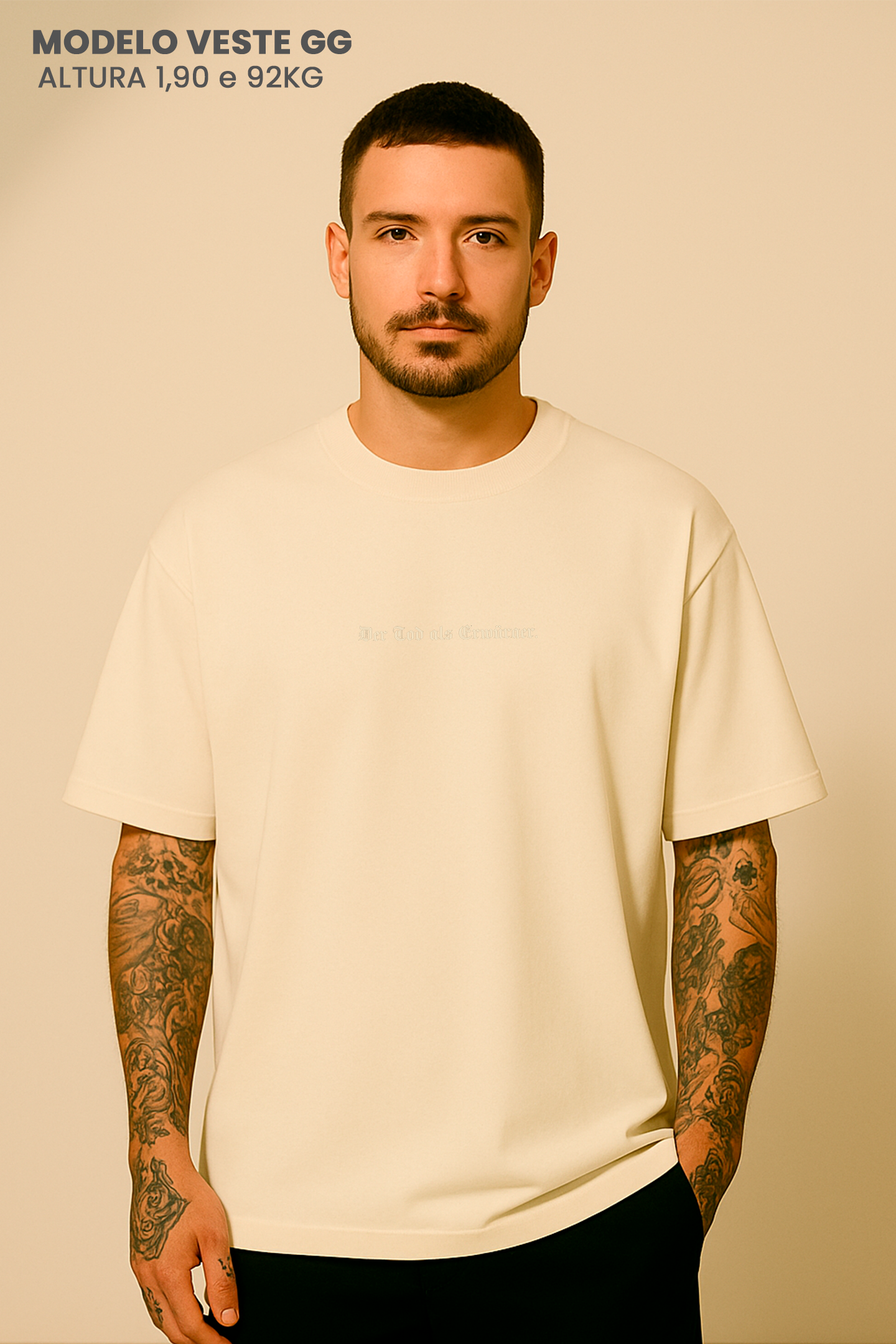 Camiseta Oversized Tshirt Hevor Tarot Final Sigh