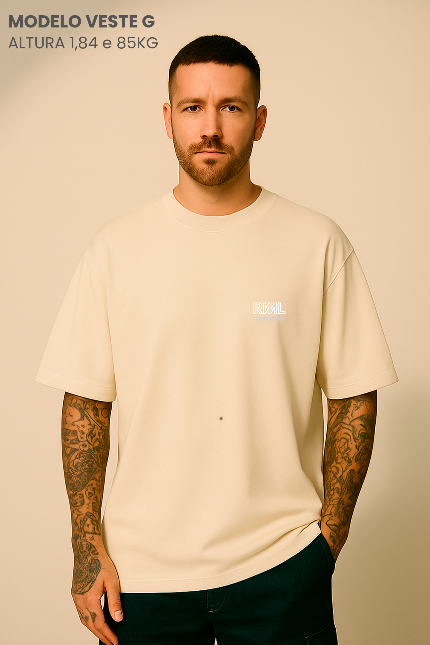 Camiseta Oversized Tarot Unseen Hevor