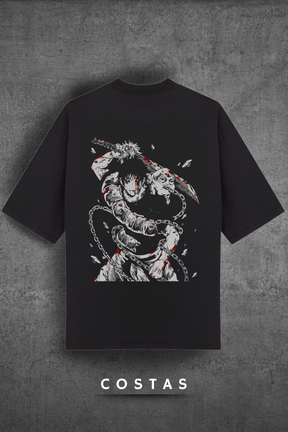 Camiseta Oversized Tshirt Hevor Fushiguro