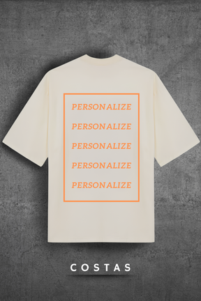 Personalize sua Camiseta Oversized Hevor