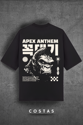 Camiseta Oversized Tshirt Hevor Gorilla