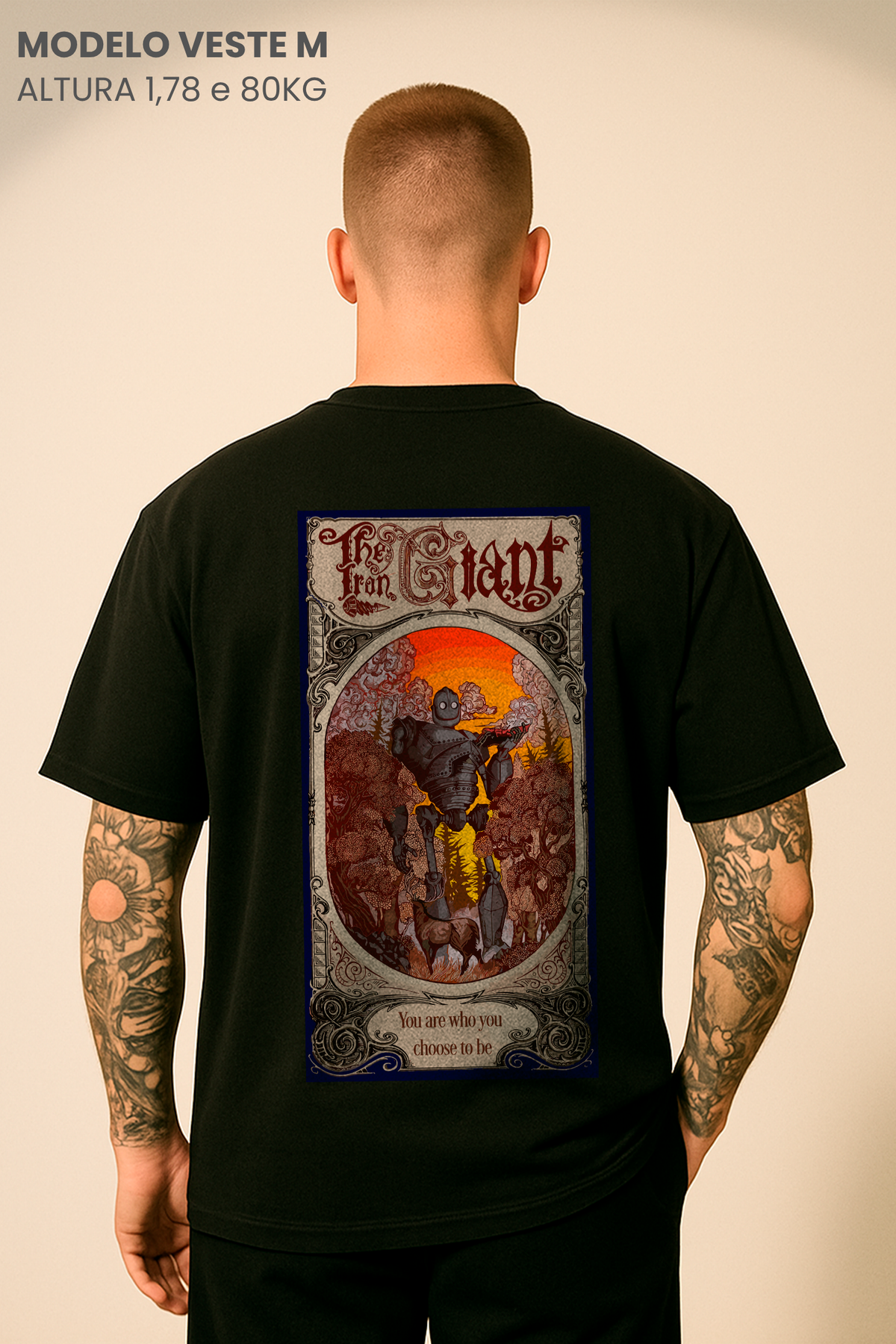 Camiseta Oversized Tshirt Hevor Tarot Chose Bee
