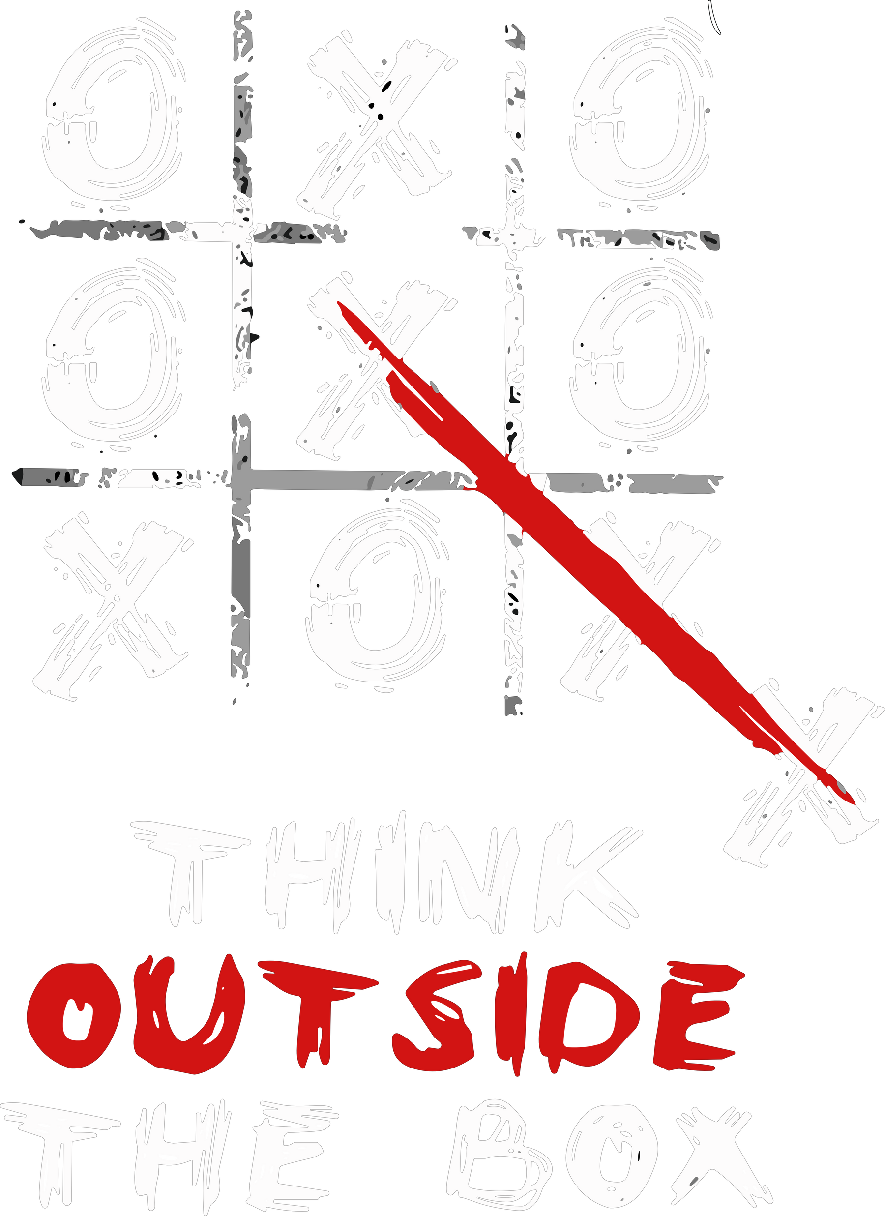 Camiseta Oversized Drop Typography The Box Hevor