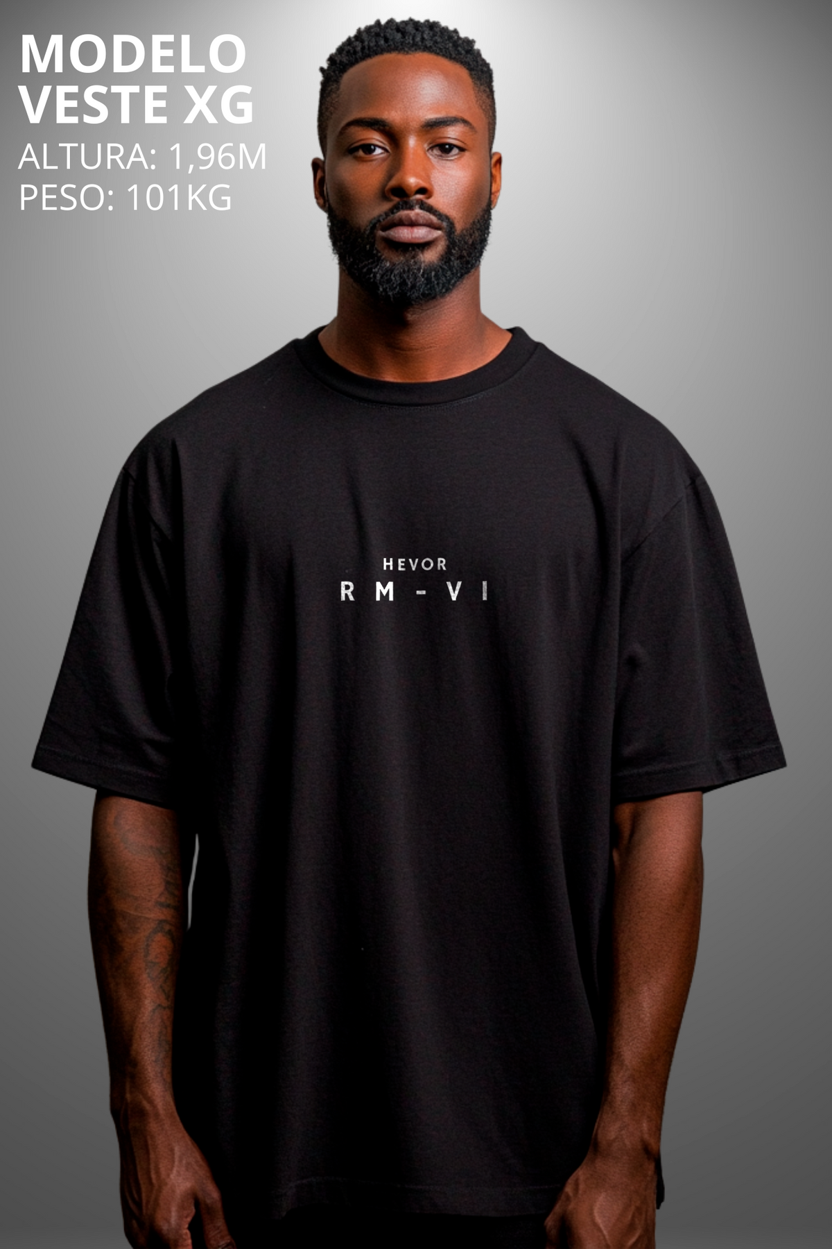 Camiseta Oversized Drop Folclore Brasileiro Rasga Mortalha Hevor