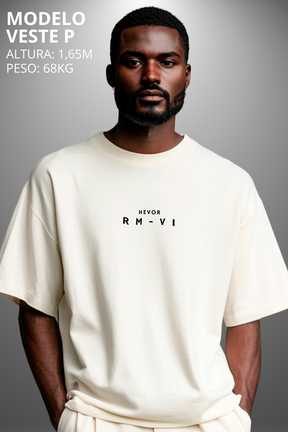 Camiseta Oversized Drop Folclore Brasileiro Rasga Mortalha Hevor