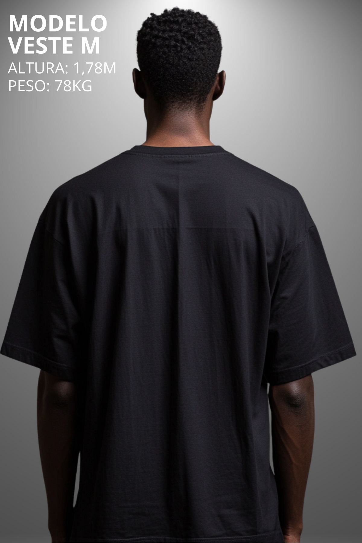 Camiseta Oversized Tshirt Hevor Despojada Eclipse Sereno