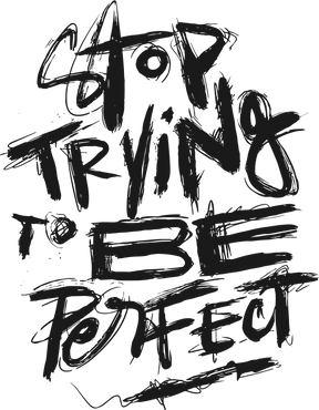 Camiseta Oversized Drop Typography Stop Trying To Be Hevor