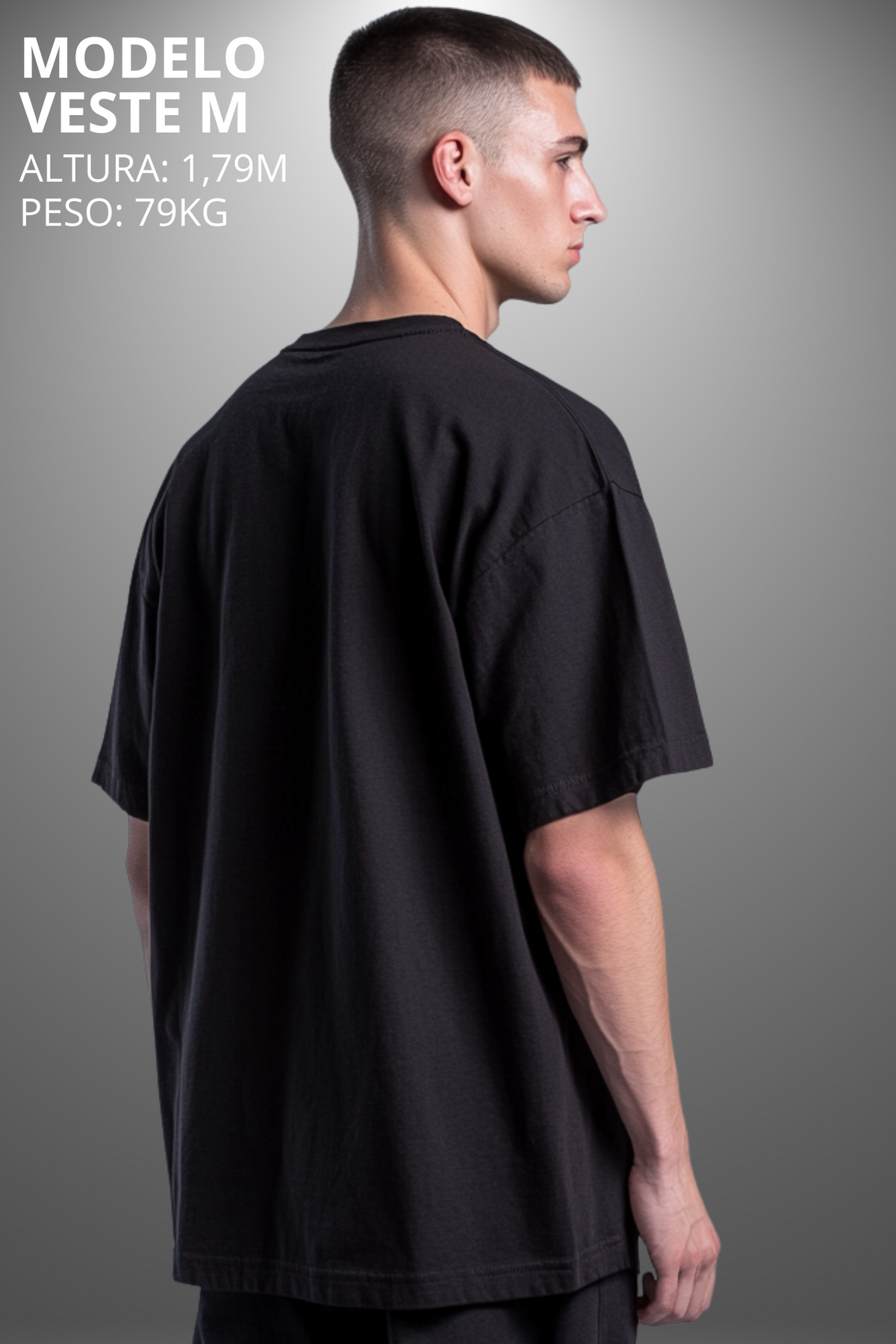 Camiseta Oversized Tshirt Hevor Despojada Tempestade