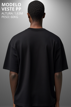 Camiseta Oversized Tshirt Hevor Despojada Eclipse Sereno