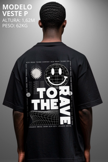 Camiseta Oversized Drop Typography To The Have Hevor