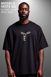 Camiseta Oversized Tshirt Hevor Despojada Arcanjo Angelo