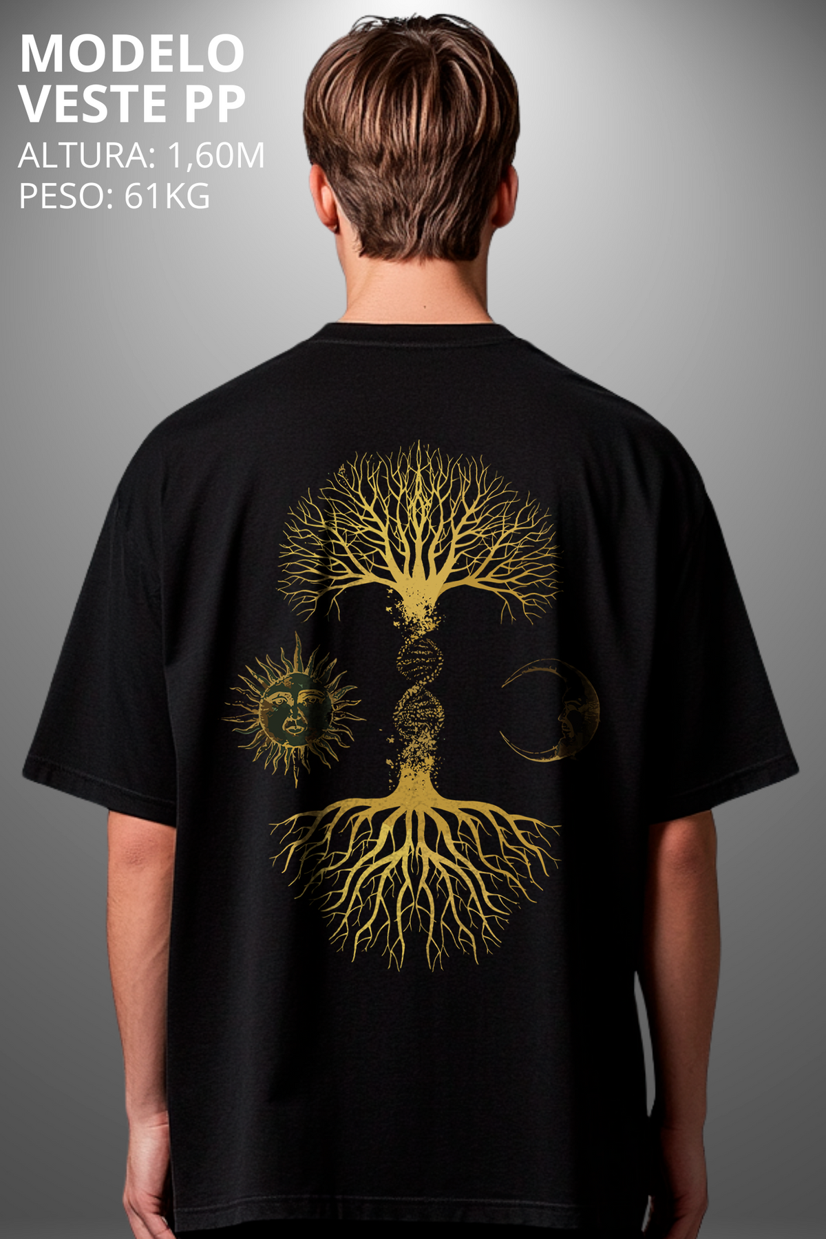 Camiseta Oversized Tshirt Hevor Exclusive Tree